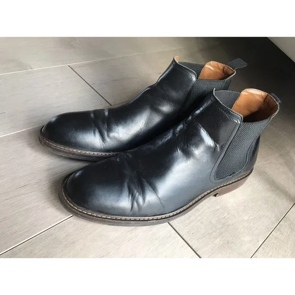 Nordstrom | Shoes | Nordstrom Men Black Double Gore Boots 2 